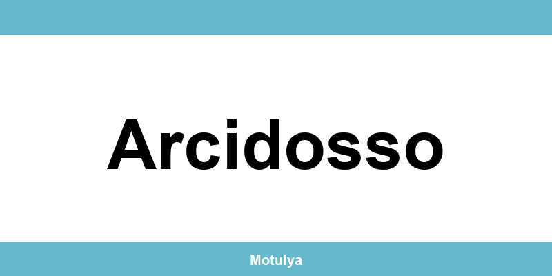 Contatti e login SUAP a Arcidosso