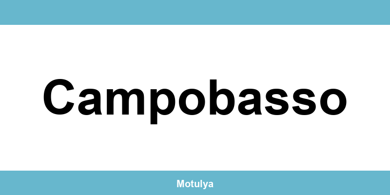 Contatti e login SUAP a Campobasso