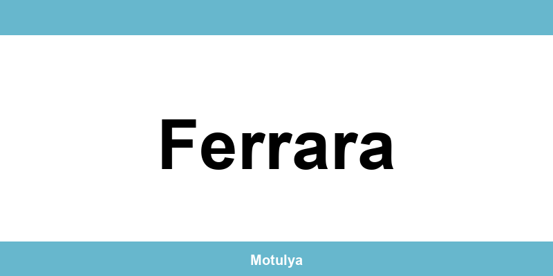 Contatti e login SUAP a Ferrara