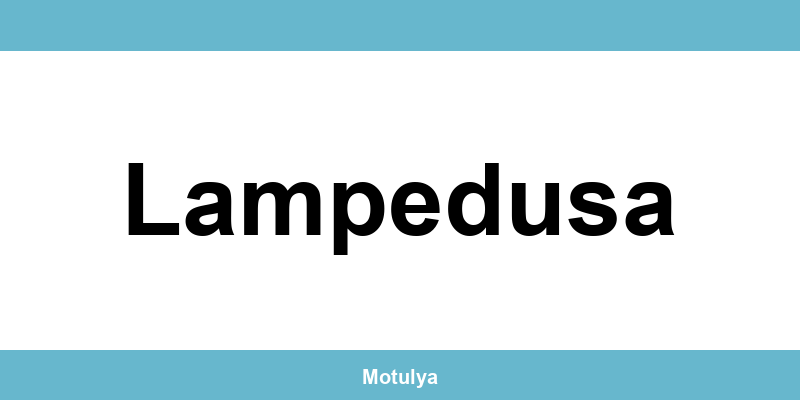 Contatti e login SUAP a Lampedusa