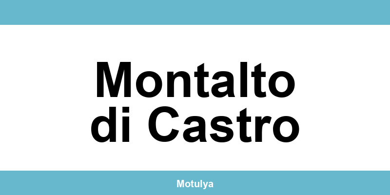 Contatti e login SUAP a Montalto di Castro