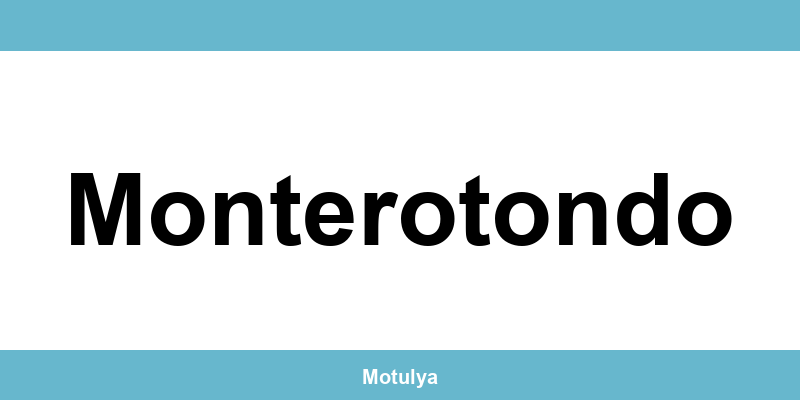 Contatti e login SUAP a Monterotondo
