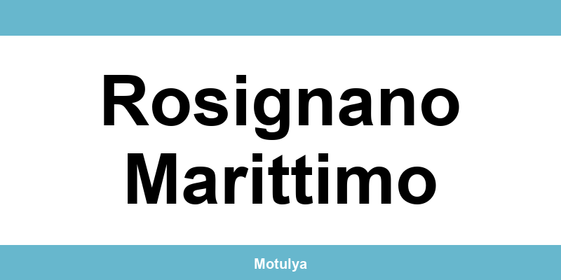 Contatti e login SUAP a Rosignano Marittimo