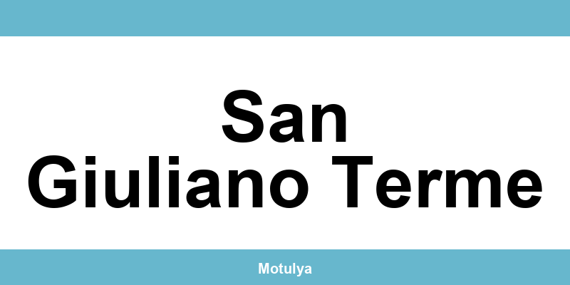 Contatti e login SUAP a San Giuliano Terme