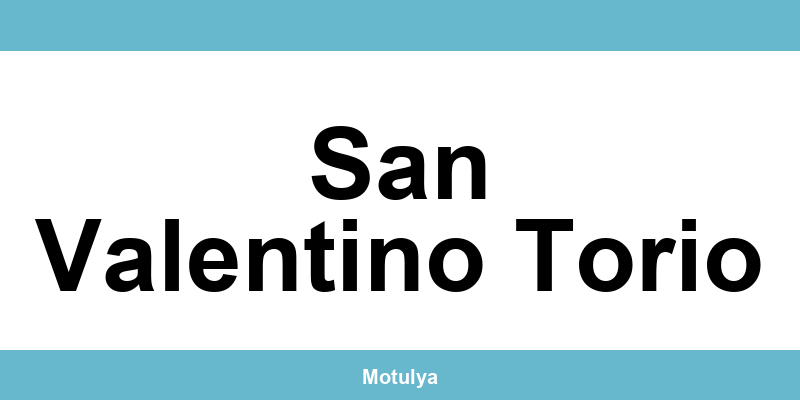 Contatti e login SUAP a San Valentino Torio