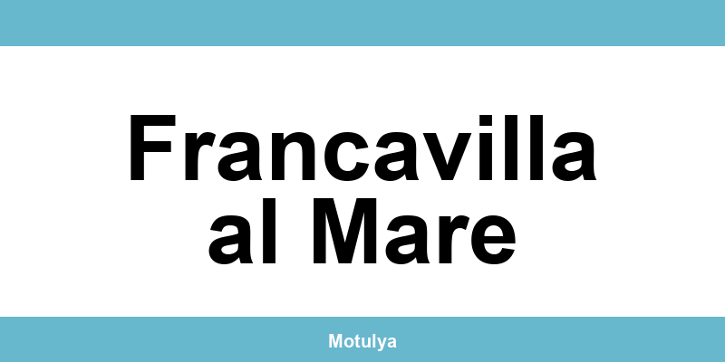 Contatti e login SUAP a Francavilla al Mare