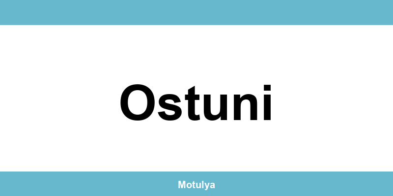 Contatti e login SUAP a Ostuni