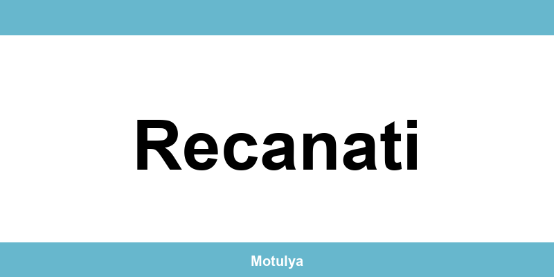Contatti e login SUAP a Recanati
