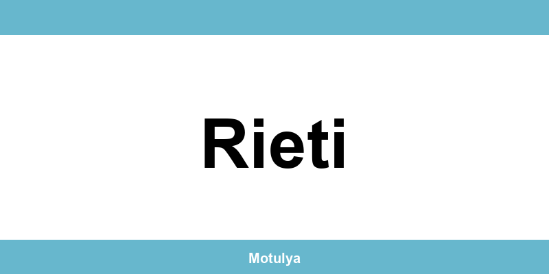Contatti e login SUAP a Rieti