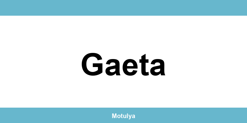 Contatti e login SUAP a Gaeta