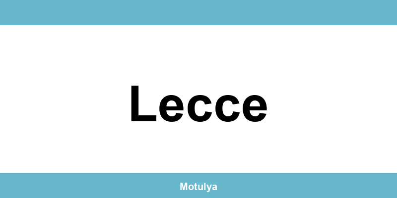 Contatti e login SUAP a Lecce