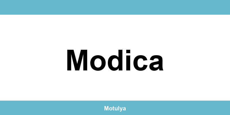 Contatti e login SUAP a Modica