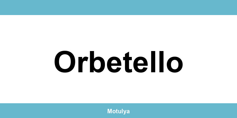 Contatti e login SUAP a Orbetello