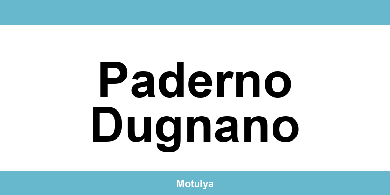 Contatti e login SUAP a Paderno Dugnano