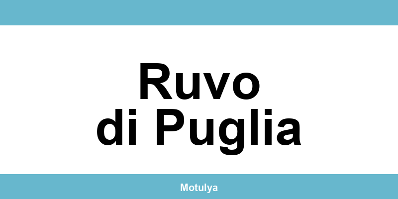 Contatti e login SUAP a Ruvo di Puglia