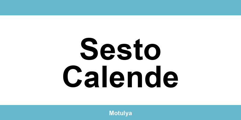 Contatti e login SUAP a Sesto Calende